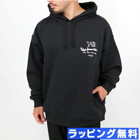 ■Y-3 ワイースリー GRAPHIC FT HOODIE KB2604 ロゴプリント グラフィック フレンチテリー フーディー 長袖 LS パーカー メンズ レディース ユニセックス ブランド【Valentine】