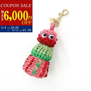 ��ANYA HINDMARCH �A�j���n�C���h�}�[�` 5050925201926 Charm Sea Urchin in Raffia ���t�B�A �o�b�O�`���[�� �L�[�z���_�[ �M�t�g �v���[���g �u�����h�y0304cp_1500�z