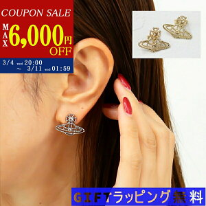 ��Vivienne Westwood ���B���B�A�� �E�G�X�g�E�b�h �s�A�X 62010372 CORETTA EARRINGS �I�[�u �A�N�Z�T���[ �V���o�[ �S�[���h �����p �M�t�g �v���[���g �u�����h�y0304cp_1500�z