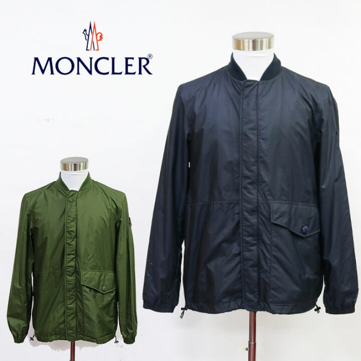 楽天市場 Moncler モンクレール Mikey Giubbotto 05 539cf ジャケット アウター ブルゾン メンズ ネイビー742 カーキ815 スプリングコート Share S Garden シェアズガーデン