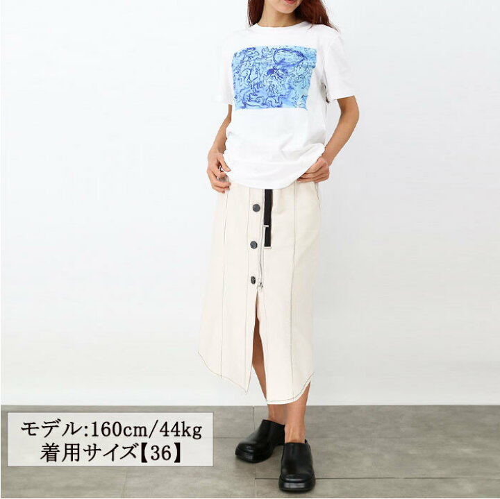 楽天市場】MARNI マルニ THJE0293P0 USCU94 レディース ロゴTシャツ 