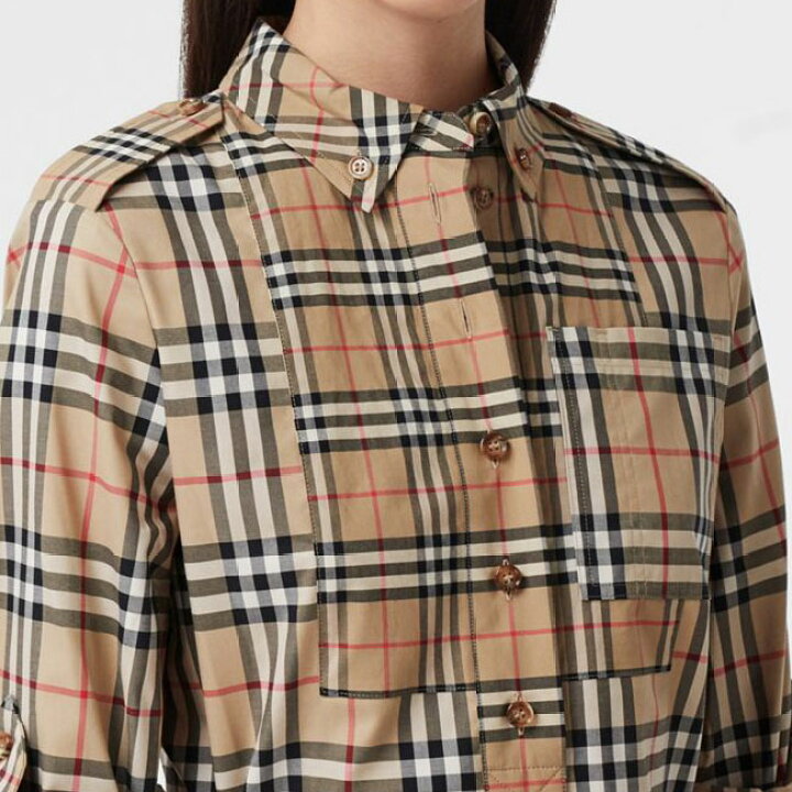 楽天市場】【BURBERRY】バーバリー 8029535 A7028 レディースシャツ  