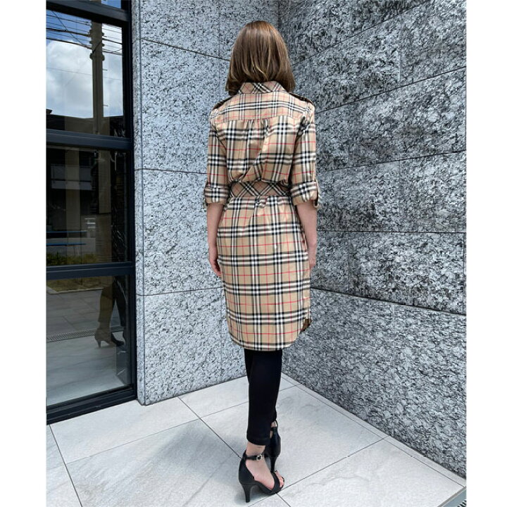 BURBERRY（バーバリー） ヴィンテージチェック柄 シャツ ワンピース  