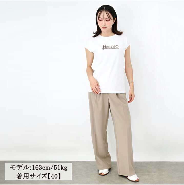 楽天市場】HERNO ヘルノ JG000211D 52009 レディースTシャツ ライン 