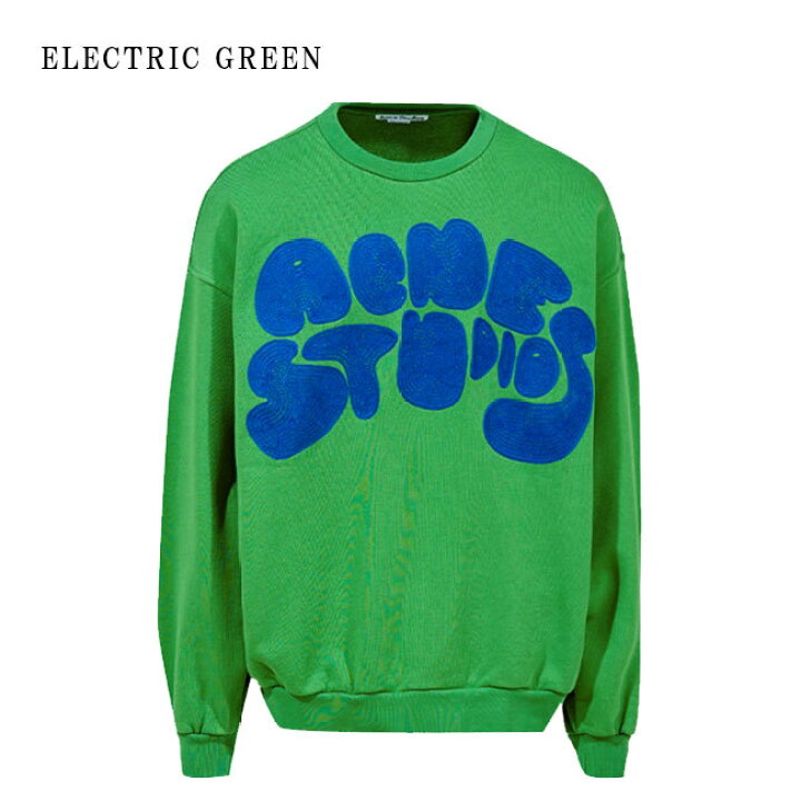 acnestudios バブルロゴクルーネックスウェット 
