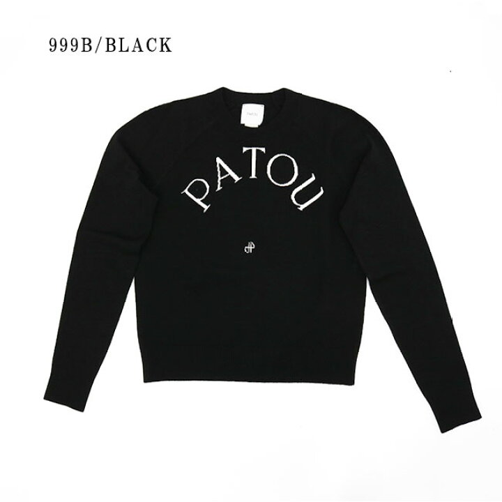楽天市場】【PATOU】パトゥ KN1108045 ロゴニット ウールブレンド 長袖  