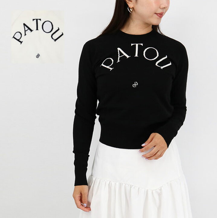 楽天市場】【PATOU】パトゥ KN1108045 ロゴニット ウール 