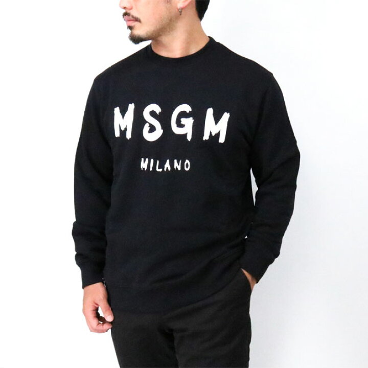 楽天市場】【MSGM】エムエスジーエム 2000MM513 ロゴ クルーネック 