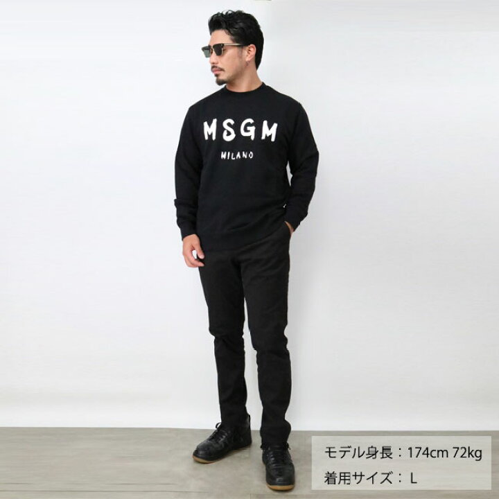 楽天市場】【MSGM】エムエスジーエム 2000MM513 ロゴ クルーネック 