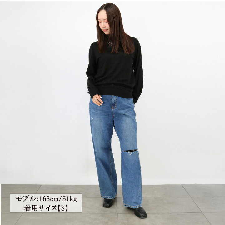 アーペーセー A.P.C カシミヤ100%タートルネックニットプルオーバー