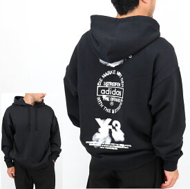 ■Y-3 ワイースリー GRAPHIC HOODIE JX4748 バックプリント グラフィック フーディー 長袖 LS パーカー メンズ レディース ユニセックス ブランド