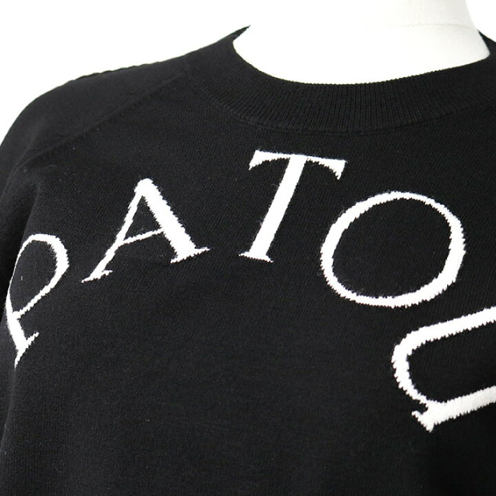 楽天市場】【PATOU】パトゥ KN1108045 ロゴニット ウールブレンド 長袖  