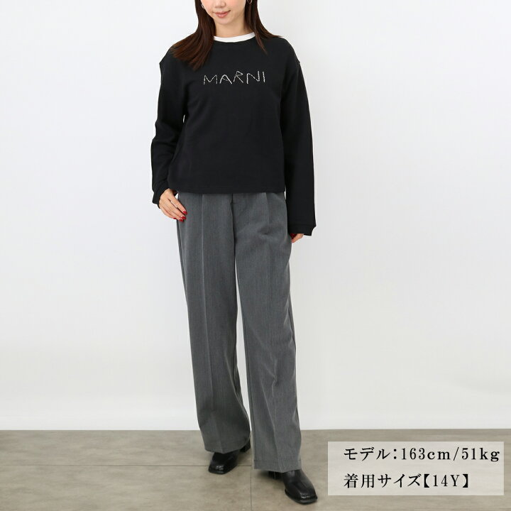 楽天市場】□ MARNI KIDS マルニ キッズ 大人もOK ロゴトレーナー 
