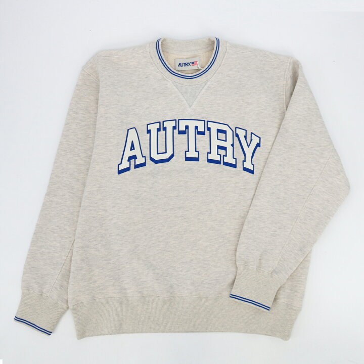 楽天市場】AUTRY オートリー SWPM522M MELANGE ロゴスウェット 長袖