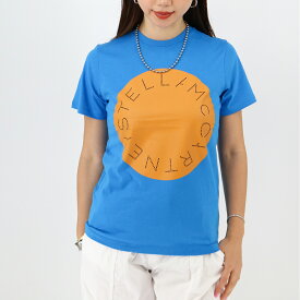 STELLA McCARTNEY KIDS ステラマッカートニー キッズ TW8S41 Z0434 大人もOK！ 半袖ロゴTシャツ 子供服 レディース ロゴ カットソ− SS TEE ポケットロゴ クルーネック ロゴ ブランド