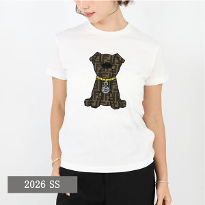 ��FENDI KIDS �t�F���f�B �L�b�Y �y��l��OK�z���ST�V���c JMI503 7AJ F0TU9 ���S�h�J �h�b�O �� ���� SS TEE �N���[�l�b�N �q���� �J�b�g�\�[ �u�����h