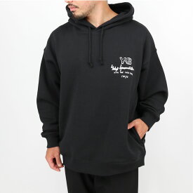 ■Y-3 ワイースリー GRAPHIC FT HOODIE KB2604 ロゴプリント グラフィック フレンチテリー フーディー 長袖 LS パーカー メンズ レディース ユニセックス ブランド