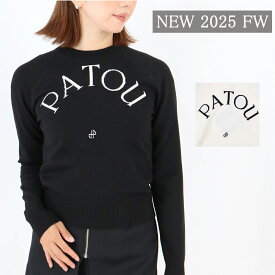 ■PATOU パトゥ PATOU ジャガードニット　KN1108080 長袖 JACQUARD LONG SLEEV セーター クルーネック　ウール ブランド