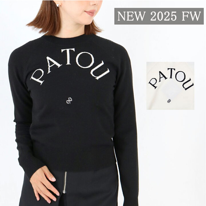 楽天市場】□PATOU パトゥ PATOU ジャガードニット KN1108080 長袖