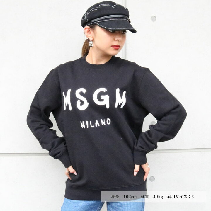 楽天市場】【MSGM】エムエスジーエム 2000MM513 ロゴ クルーネック 