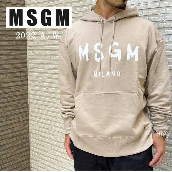 楽天市場】【MSGM】エムエスジーエム メンズロゴパーカー 3340MM515 