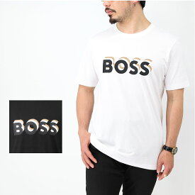 HUGO BOSS ヒューゴ ボス ボスコレクション 50506923 メンズコットンジャージー Tシャツ 半袖 ロゴ SS TEE クルーネック ロゴT カットソー