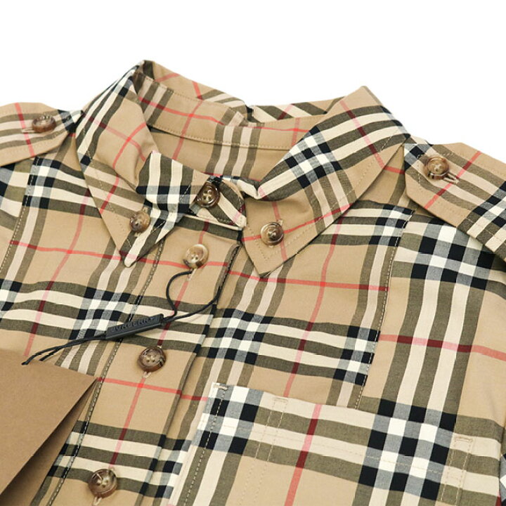 楽天市場】【BURBERRY】バーバリー 8029535 A7028 レディースシャツ  