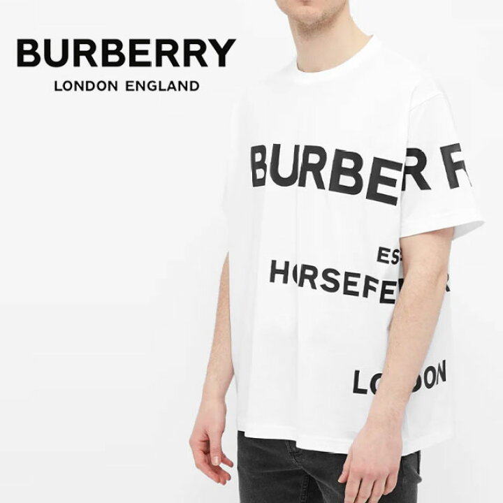 楽天市場】【BURBERRY】バーバリー ロゴプリントTシャツ 8040691 A1464 