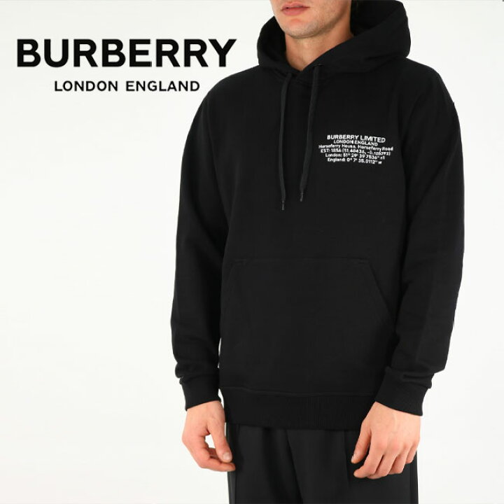楽天市場】【BURBERRY】バーバリー 8042753 A1189 ALLEN HOODIE ロゴ  