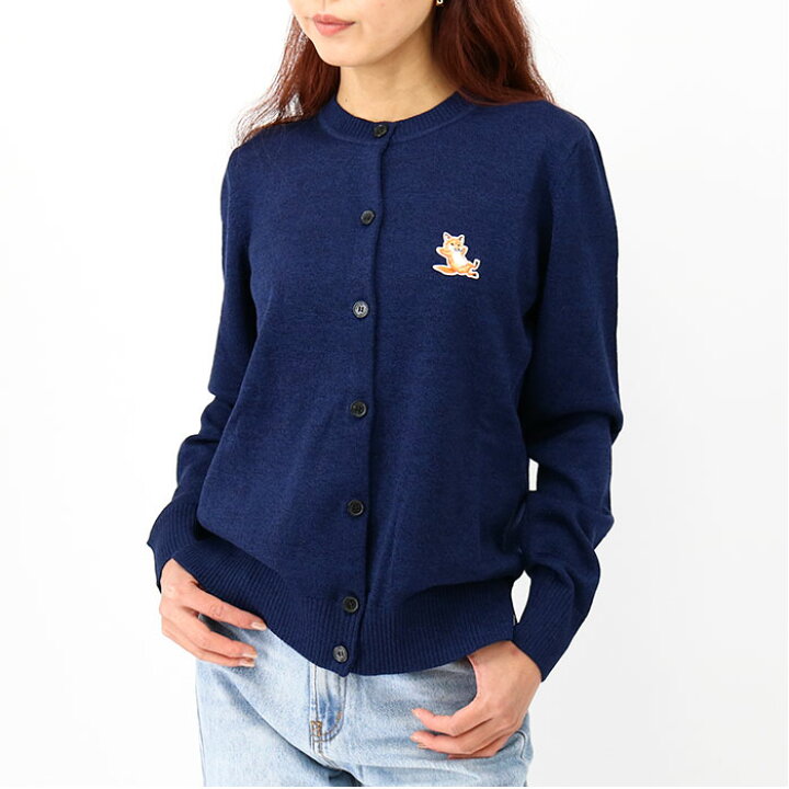 楽天市場】MAISON KITSUNE メゾン キツネ レディースカーディガン  