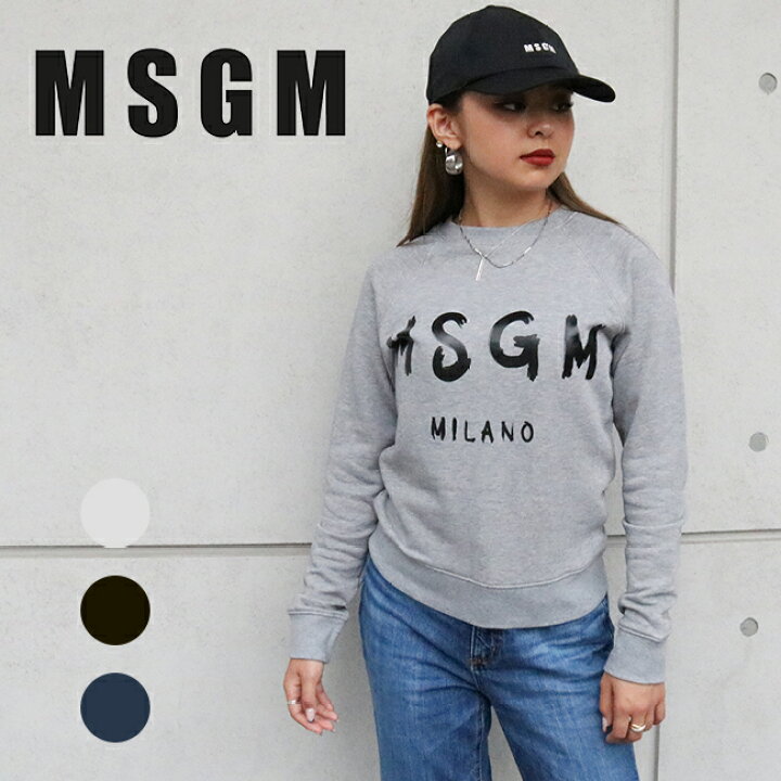 楽天市場】≪最新モデル≫ MSGM【エムエスジーエム】レディース ロゴ  
