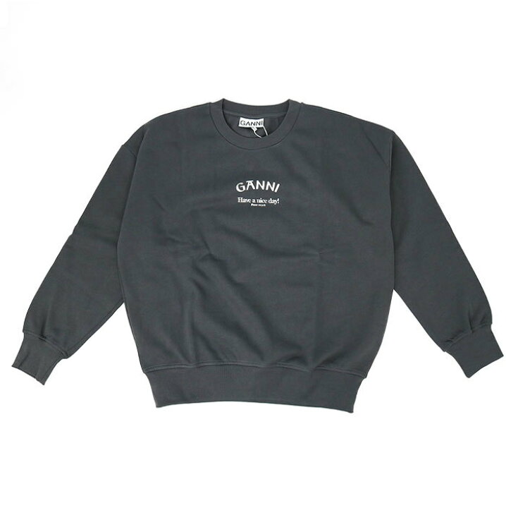 楽天市場】GANNI ガニー レディース スウェット T3885 GREY ISOLI