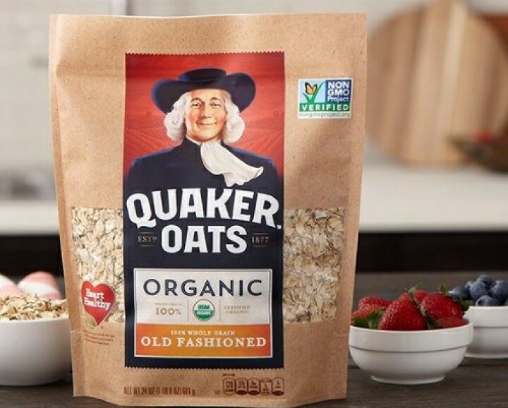 楽天市場 2個セット クエーカー オーガニック オートミール オールドファッション 681g X 2袋 Quaker Oatmeal Old Fashioned Laurette