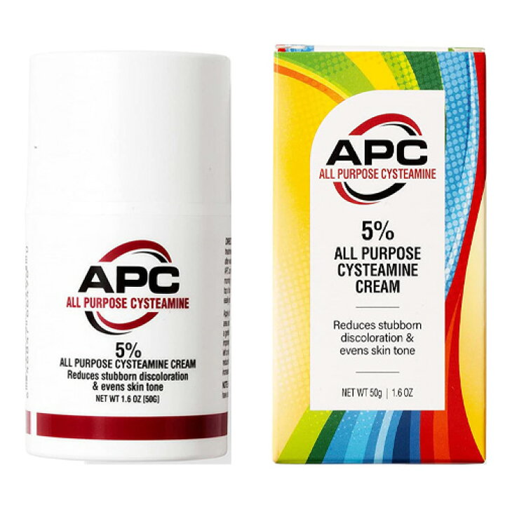 楽天市場】システアミン 5% クリーム 50g APC All Purpose 5 