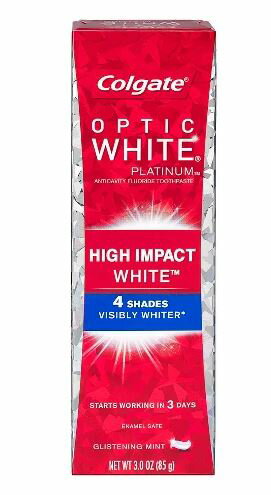 楽天市場 コルゲート ハイインパクト ホワイトニング歯磨き粉 85g Colgate Optic White High Impact Toothpaste Laurette