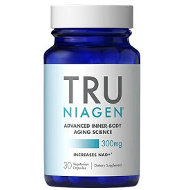 NRサプリメント NAD+ ブースター 【300mg】【30カプセル】TRU NIAGEN Nicotinamide Riboside 300mg