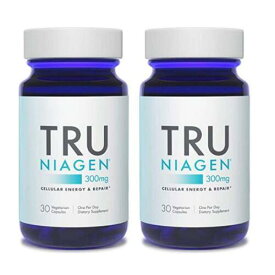 2個セット NRサプリメント NAD+ ブースター 【300mg】【30カプセル】TRU NIAGEN Nicotinamide Riboside 300mg