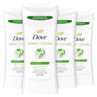 4本セット Dove ダヴ アドバンス キューカンバー デオドラント スティック 74g　72時間キープ　Dove Adva…