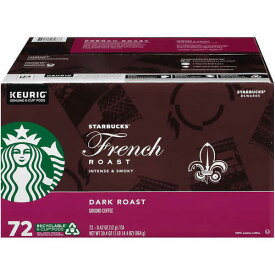 スターバックス　フレンチロースト【72個】ダークロースト キューリグ kカップ K-CUP　Starbucks French Roast