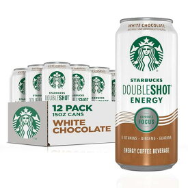 スターバックス エナジードリンク（ホワイトチョコ）12本 Starbucks Doubleshot Energy Drink Coffee 443ml ×12