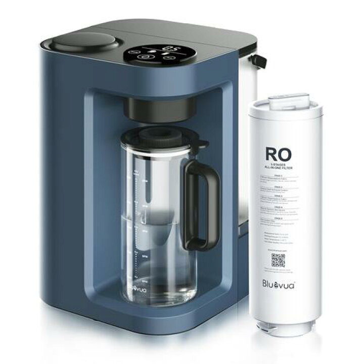 楽天市場】Bluevua RO100ROPOT-LITE カウンタートップ 浄水器システム 