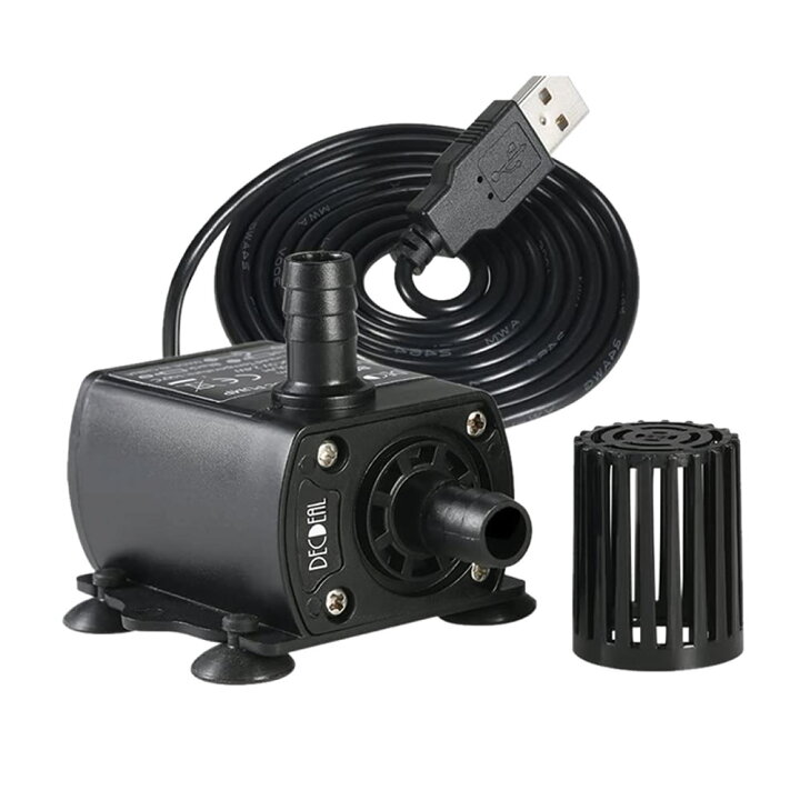 楽天市場 水中ポンプ 4 8w Dc 5v 吐出量250l 小型 高効率 低ノイズ 静音 水槽 噴水 車の冷却 Ponchu 4 8 Lavett