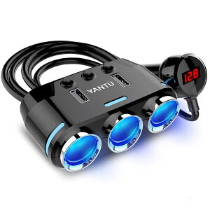 yz VK[\Pbgz 3A 2 USB|[g  J[`[W[ dv ԍڏ[d 12V 24V Ή J[pi  }[dQC3.0 LEDt [d\ }[d P[u71cm 3AV