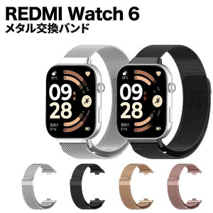 �y���������ӂ��P���z REDMI Watch 6 �o���h �x���g �ւ��o���h ���� ���b�V�� �}�O�l�b�g ���� �V���I�~ ���b�h�~�[ �E�H�b�`6 ���^�� ��������