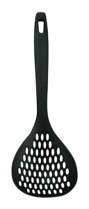 【 厳選 ギフト 送料無料 】 HOME chef (ホームシェフ) メッシュ スプーン ブラック