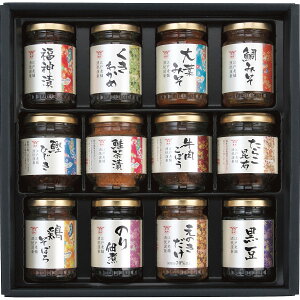 【 厳選 ギフト 送料無料 】 酒悦 佃煮 詰め合わせ セット バラエティ 老舗 惣菜 ギフト プレゼント 贈り物 お祝い 内祝い 手土産 ご飯 お酒 山海探幸 福神漬 くきわかめ 大葉みそ 鯛みそ 鰹ひ