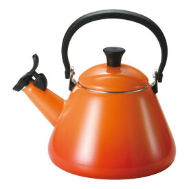 【最新 母の日ギフト 送料無料】 ル・クルーゼ(Le Creuset) ケトル ケトル・コーン オレンジ ガス IH 対応