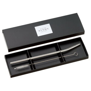 【 厳選 ギフト 送料無料 】 燕研磨ファクトリー ステンレスストロー ドリンク アイスコーヒー ハイボール タンブラー ジョッキにも なめらか 口当たり ブラシ付き 日本製 1本