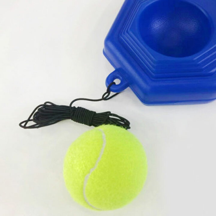 楽天市場 ゴム付き テニス 練習 器具 1人 トレーニング 自宅 ゴム付き 紐付き テニストレーナー テニス ジュニア 初心者 硬式 ボール サーブ ボール 送料無料 Lavett