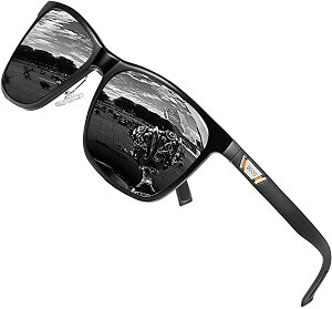 TOX EFg Y Lv hCu ^]  Ό TOX ނ UV400 ւ񂱂 񂮂炷 ubN sunglasses for men AL-MG 3